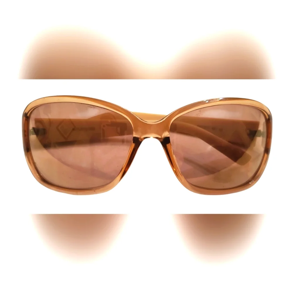 Vintage Y2K Sunglasses, Fila Sport Eyewear, Clear White Pink Glasses, Sporty Sun